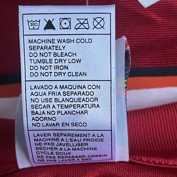 Tampa Bay Buccaneers Jersey Womens Medium Red NFL Football Simms #2 V Neck - Picture 6 of 8